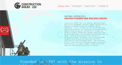 Desktop Screenshot of constructionaheadinc.com
